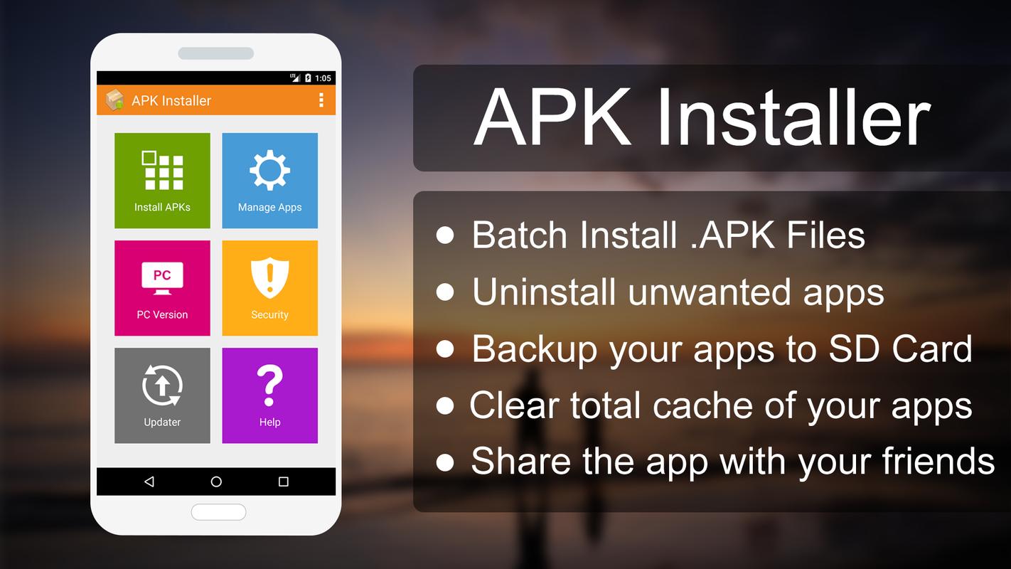 Apk installer for android tablet